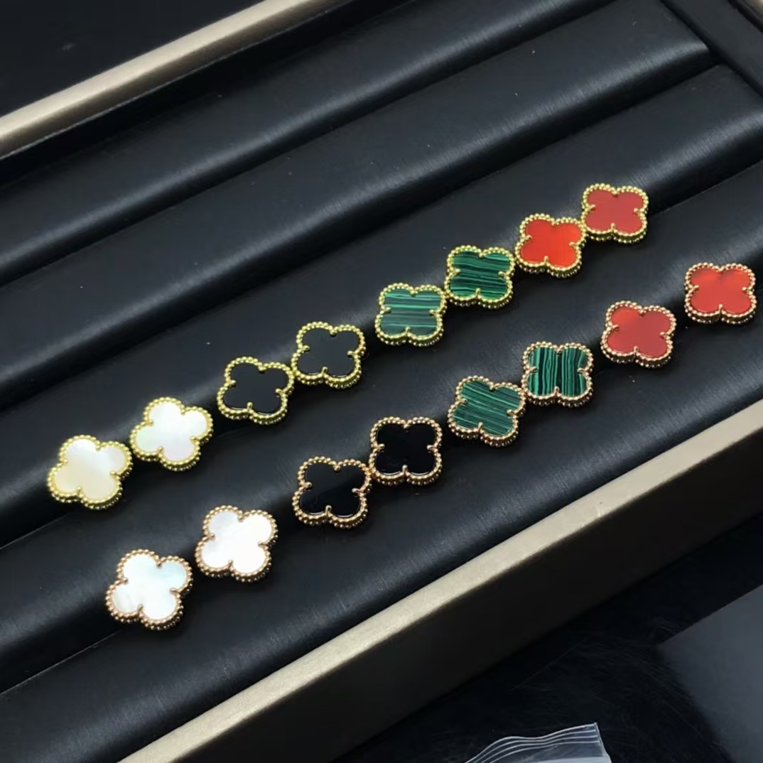 replica Van Cleef & Arpels Vintage Alhambra Earrings - Big - H Lin Jewelry