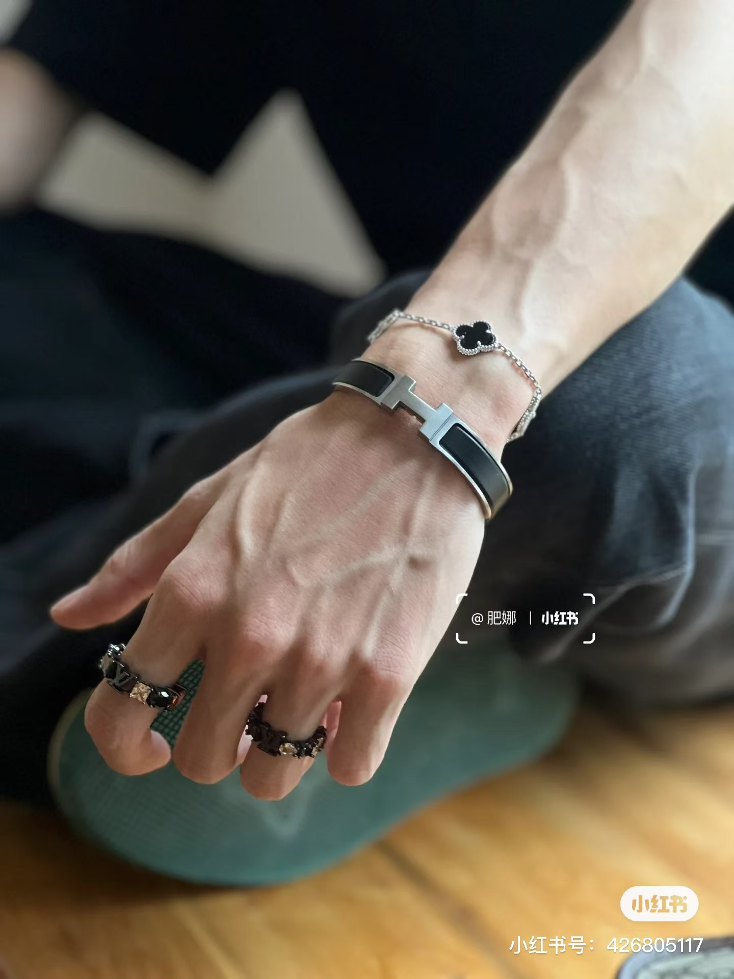 replica Hermes Bermes Darth Vader Bracelet Bangle - H Lin Jewelry