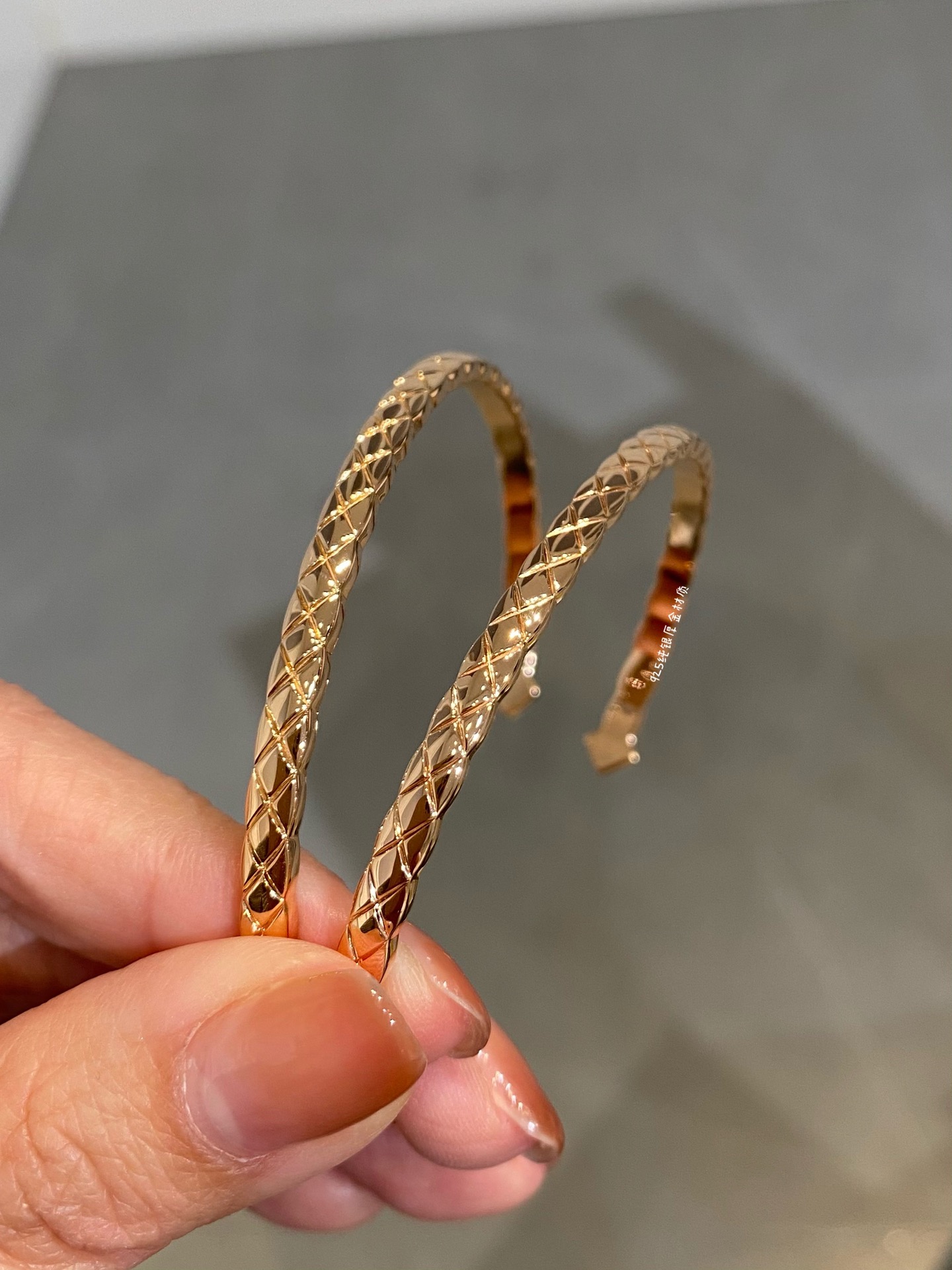 replica Chanel Coco Crush Open Cuff Bangle Bracelet - H Lin Jewelry