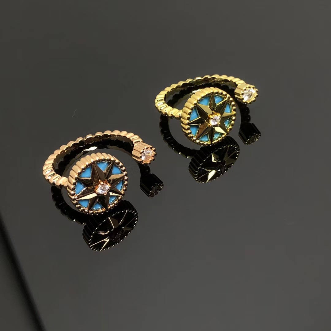replica Dior Colorful Compass Rose Des Vents Ring - H Lin Jewelry