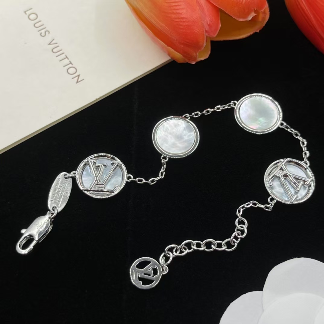 replica Louis Vuitton 4 LV Letters Bracelet - H Lin Jewelry