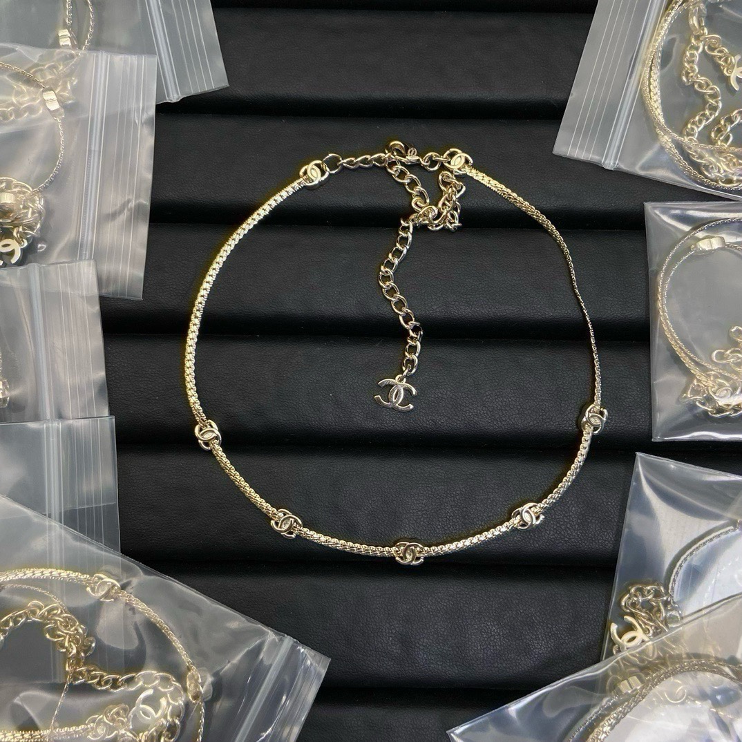 replica Chanel Snake Chain Choker Necklace - H Lin Jewelry
