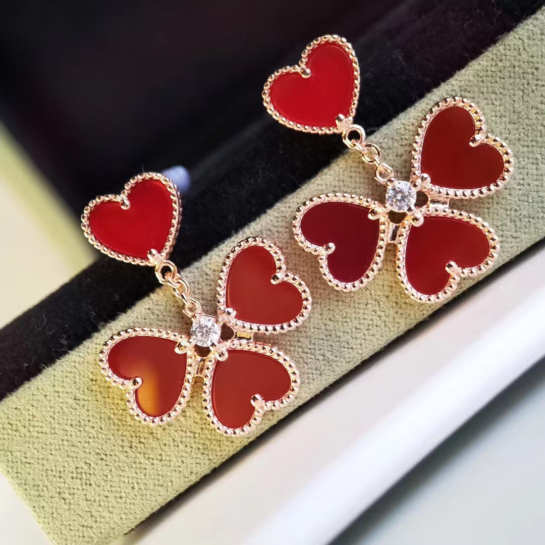 replica Van Cleef & Arpels Sweet Heart Earrings - H Lin Jewelry