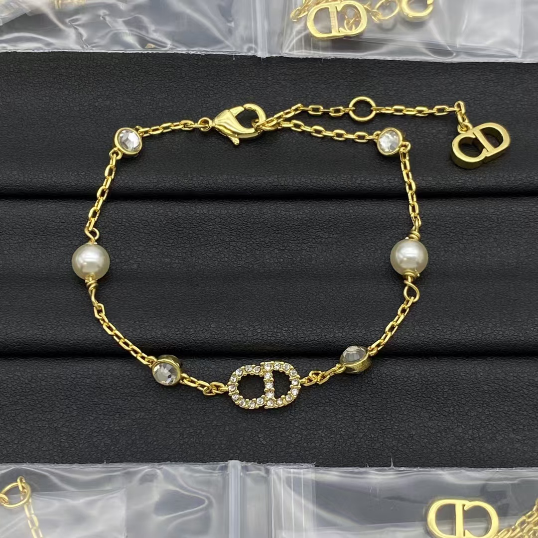 replica Dior CD Diamond Bracelet - H Lin Jewelry