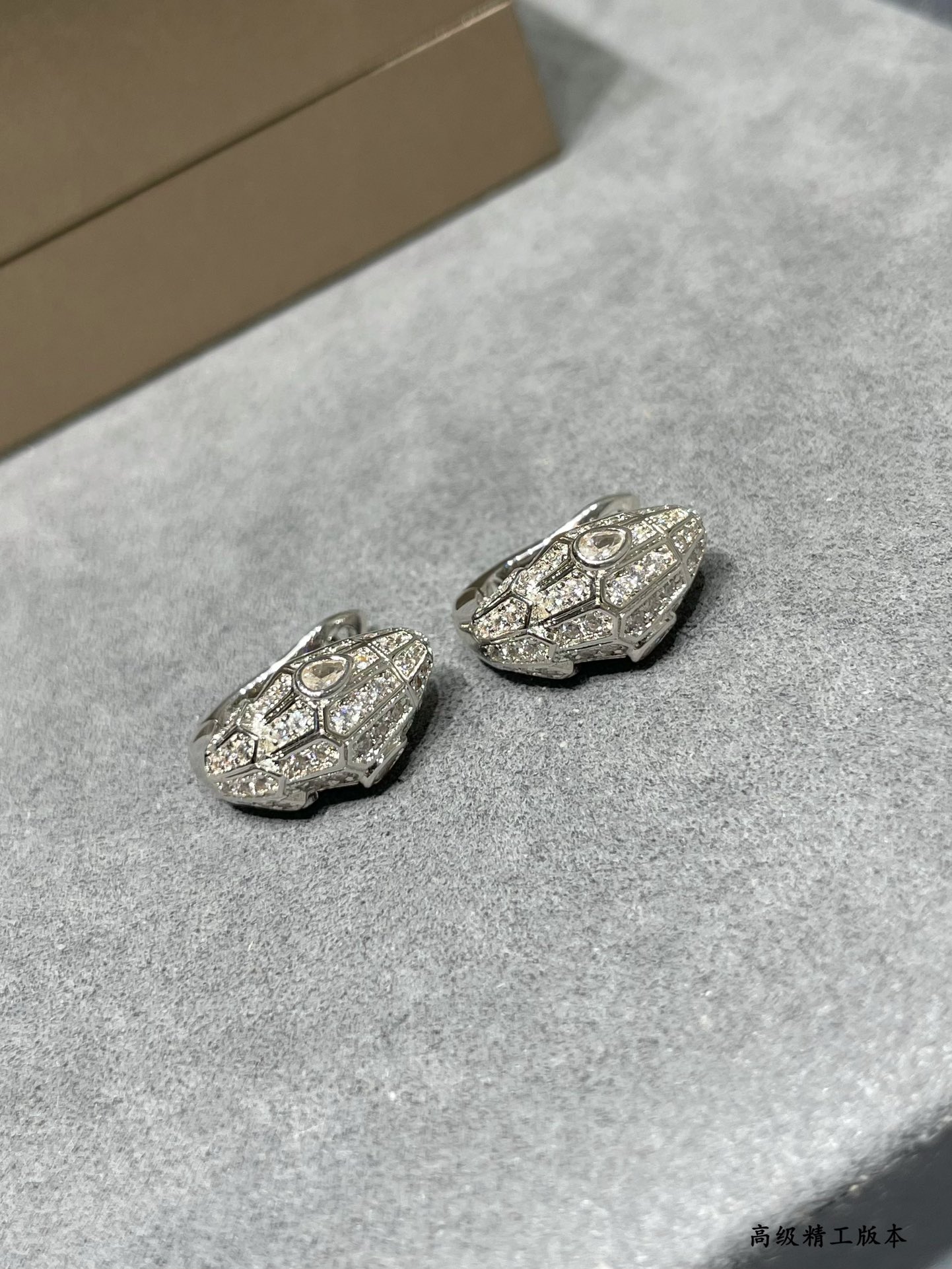 replica Bvlgari Serpenti Seduttori Snake Earrings - H Lin Jewelry