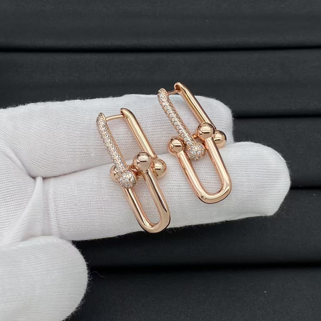 replica Tiffany HardWear Large Link Earrings - H Lin Jewelry