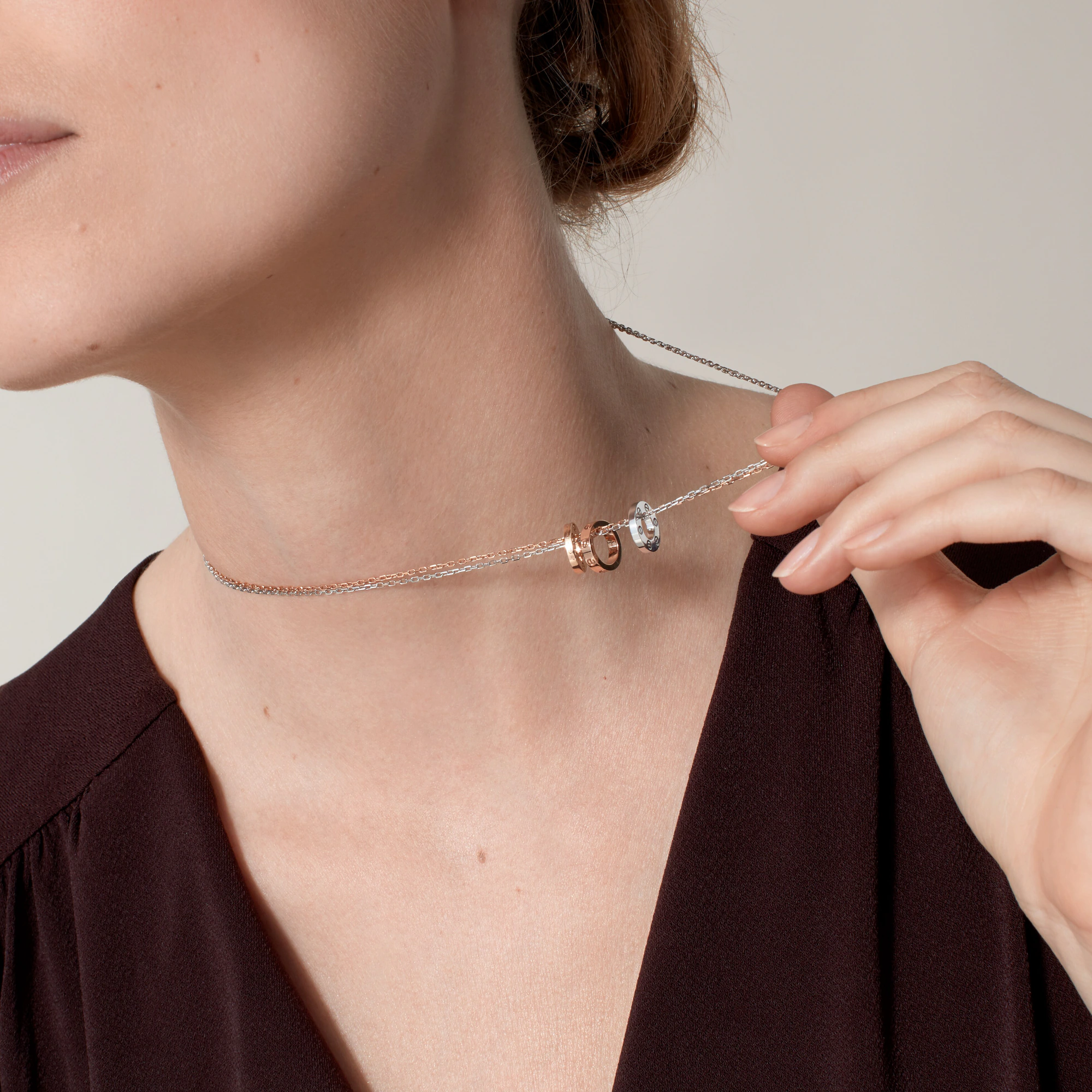 replica Cartier LEVE LOVE Pendant Necklace - H Lin Jewelry