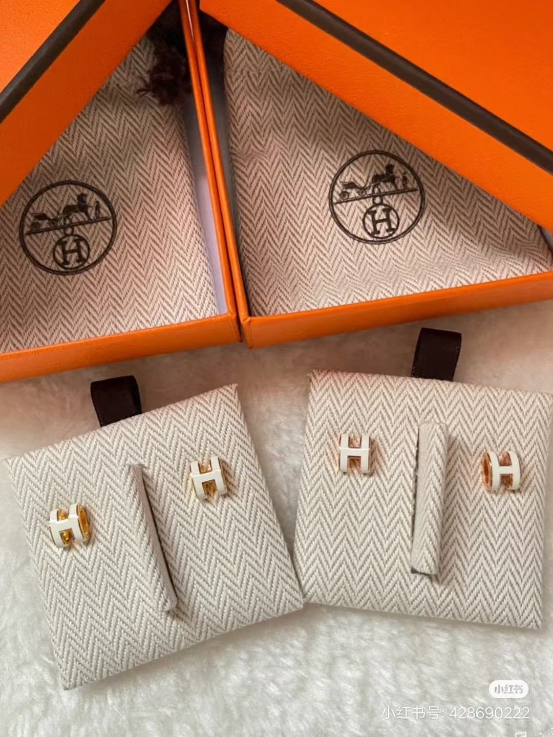replica Hermes Mini POP H Earrings - H Lin Jewelry