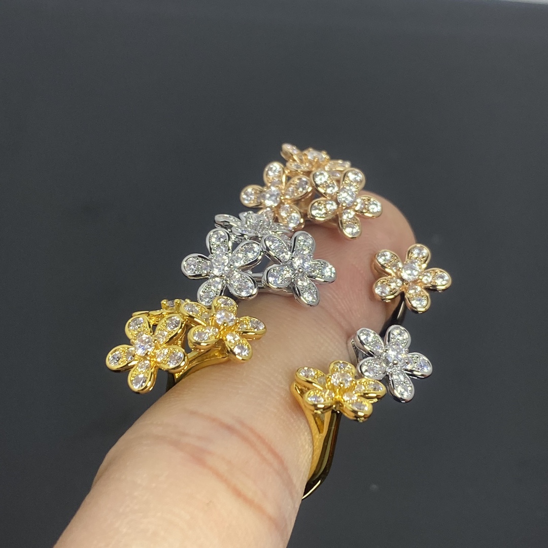 replica Van Cleef & Arpels Socrate Between the Finger Ring - H Lin Jewelry