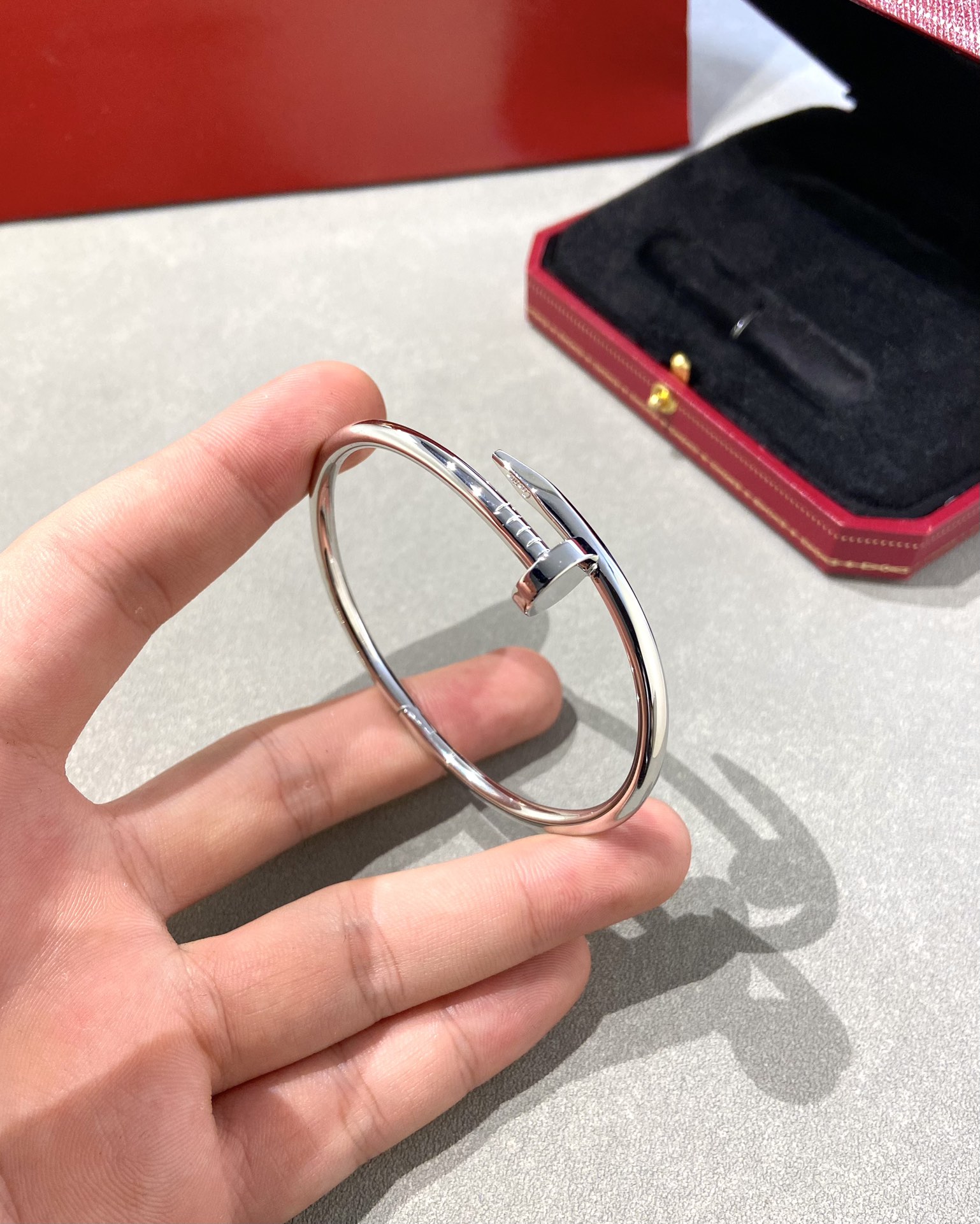 replica Cartier Smooth Juste un Clou Nail Bracelet - H Lin Jewelry