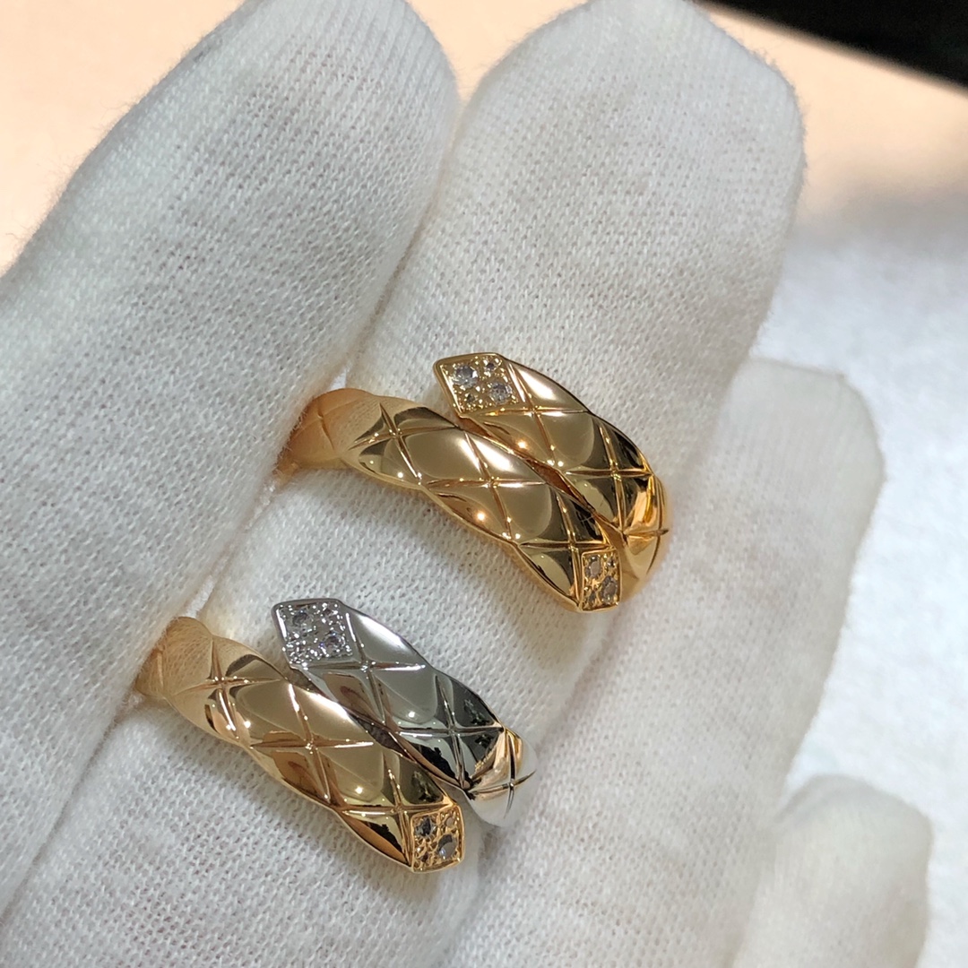 replica Chanel Coco Crush Toi et Moi Ring - Large Version - H Lin Jewelry