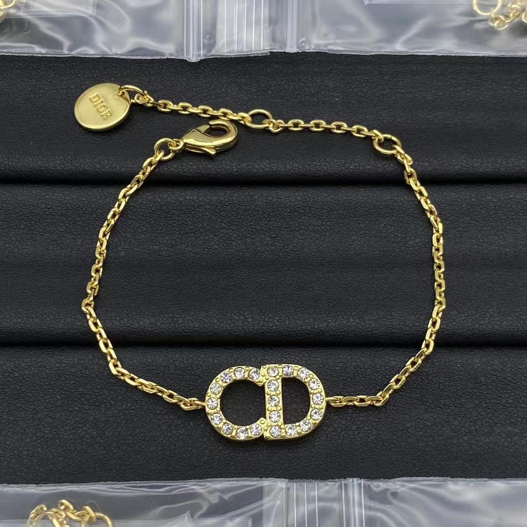 replica Dior CD Diamond Bracelet - H Lin Jewelry