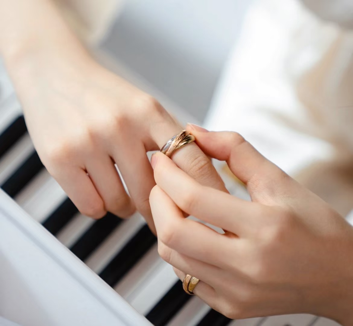 replica Cartier Trinity ring - H Lin Jewelry