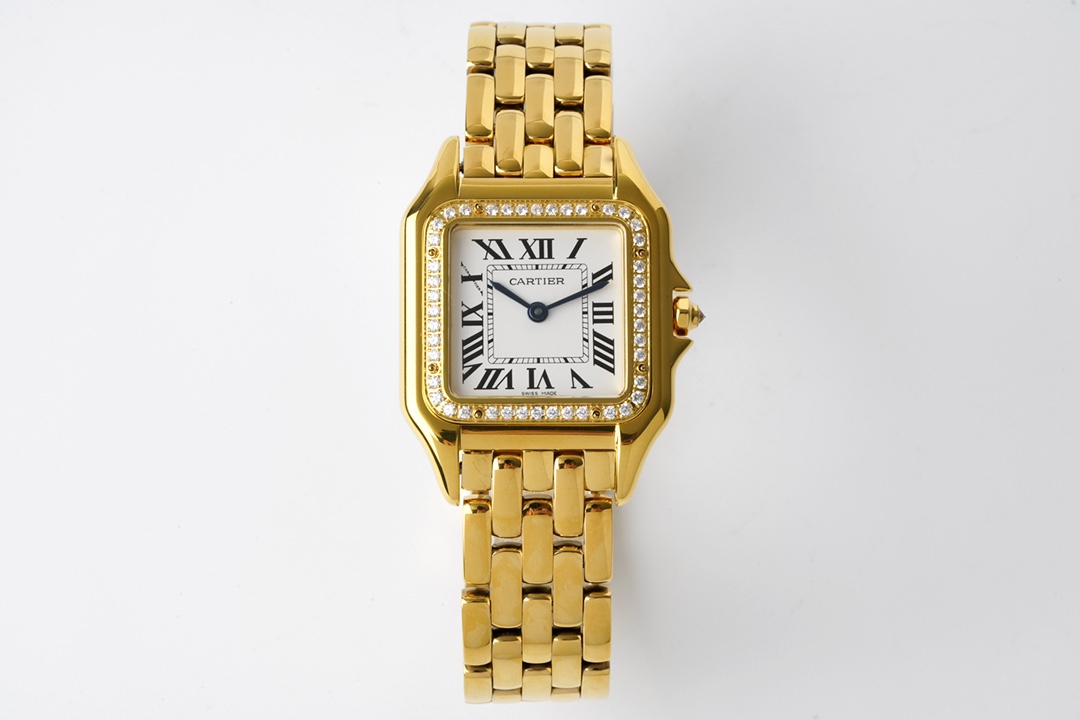 replica Cartier Gold Panthère de Watch - Medium 27*37MM - H Lin Jewelry