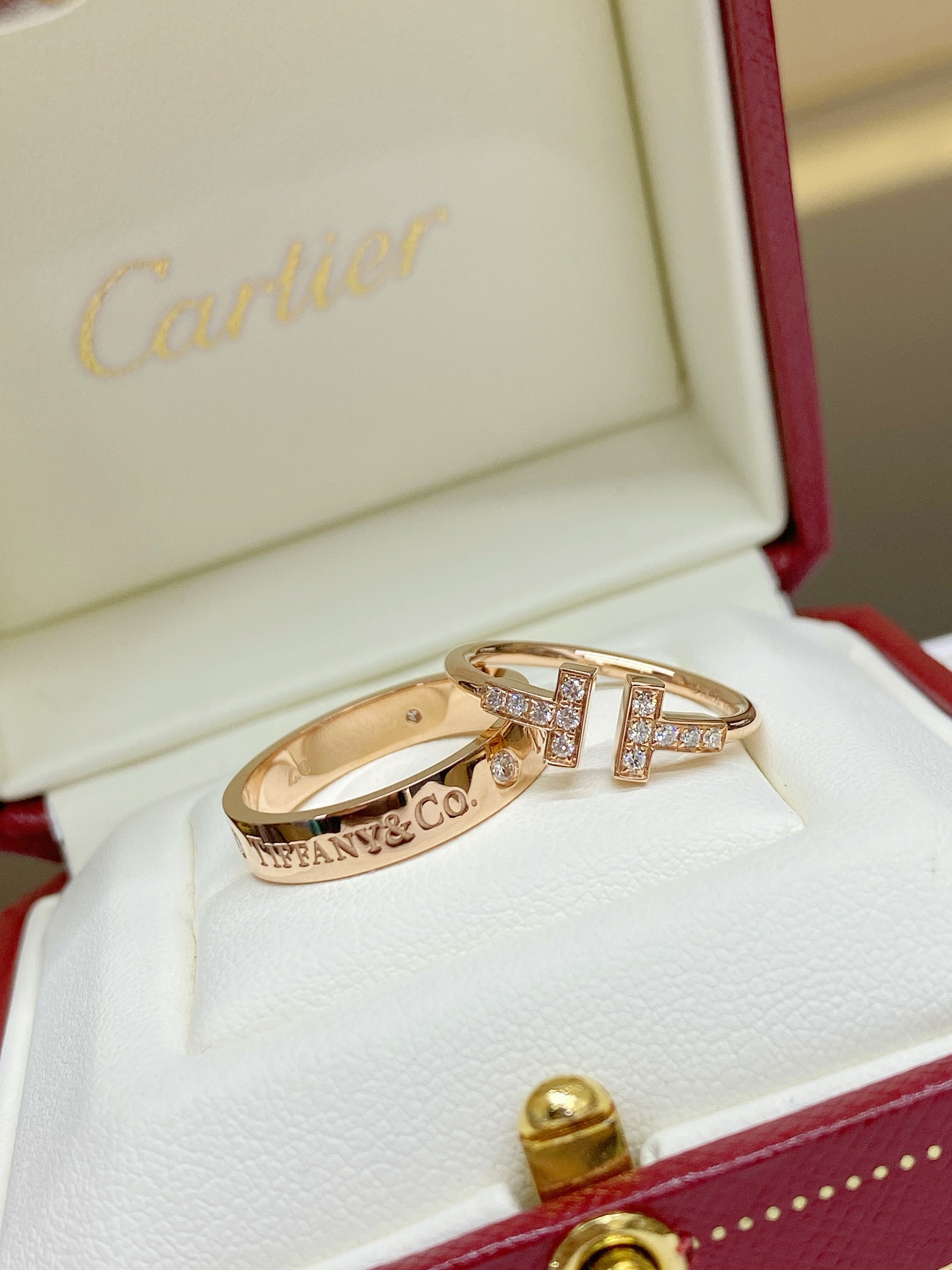 replica Tiffany Letters Ring - H Lin Jewelry