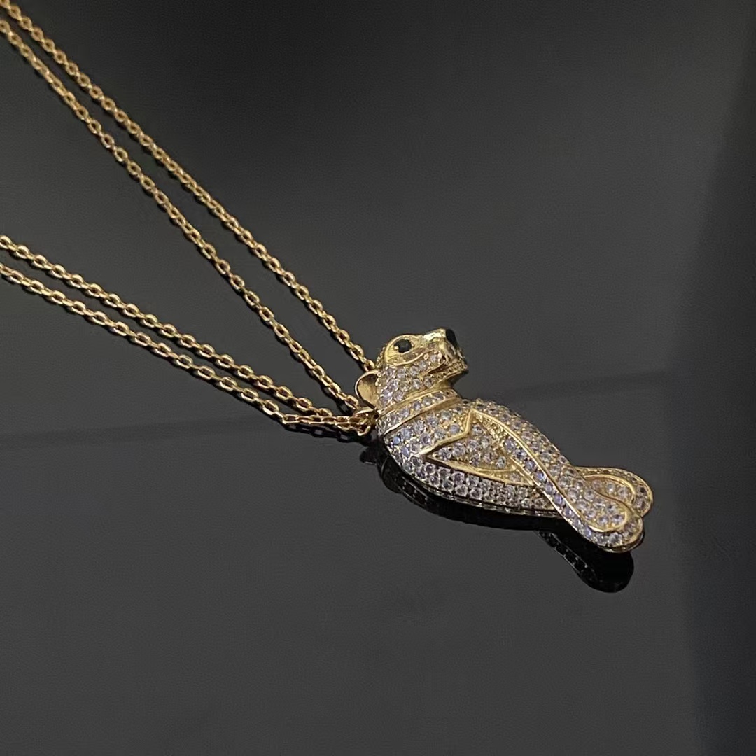 replica Cartier Leopard Necklace - H Lin Jewelry