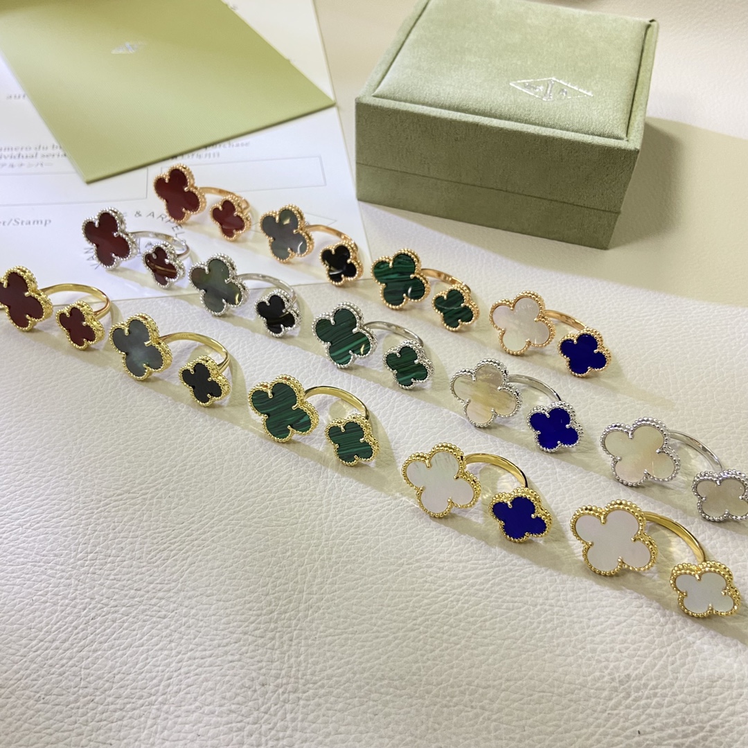 replica Van Cleef & Arpels Magic Alhambra Between the Finger Ring - H Lin Jewelry