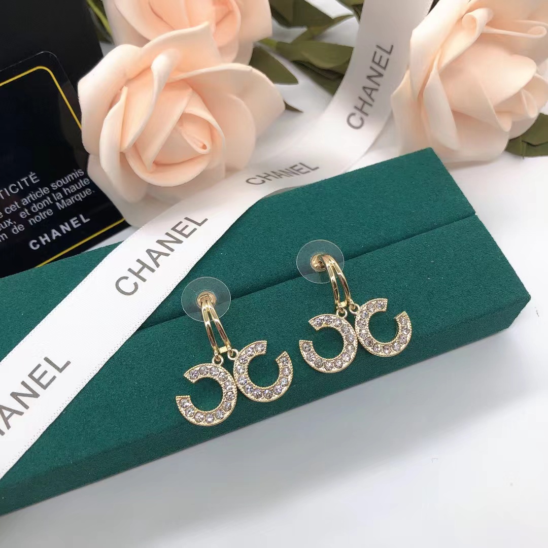 replica Chanel Separate Double C Earrings - H Lin Jewelry