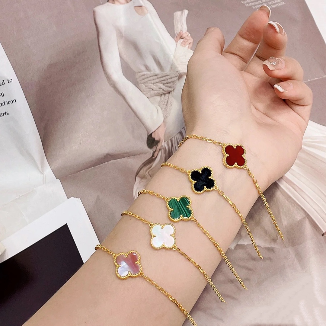 replica Van Cleef & Arpels VCA Sweet Alhambra Bracelets, 1 Motif - H Lin Jewelry