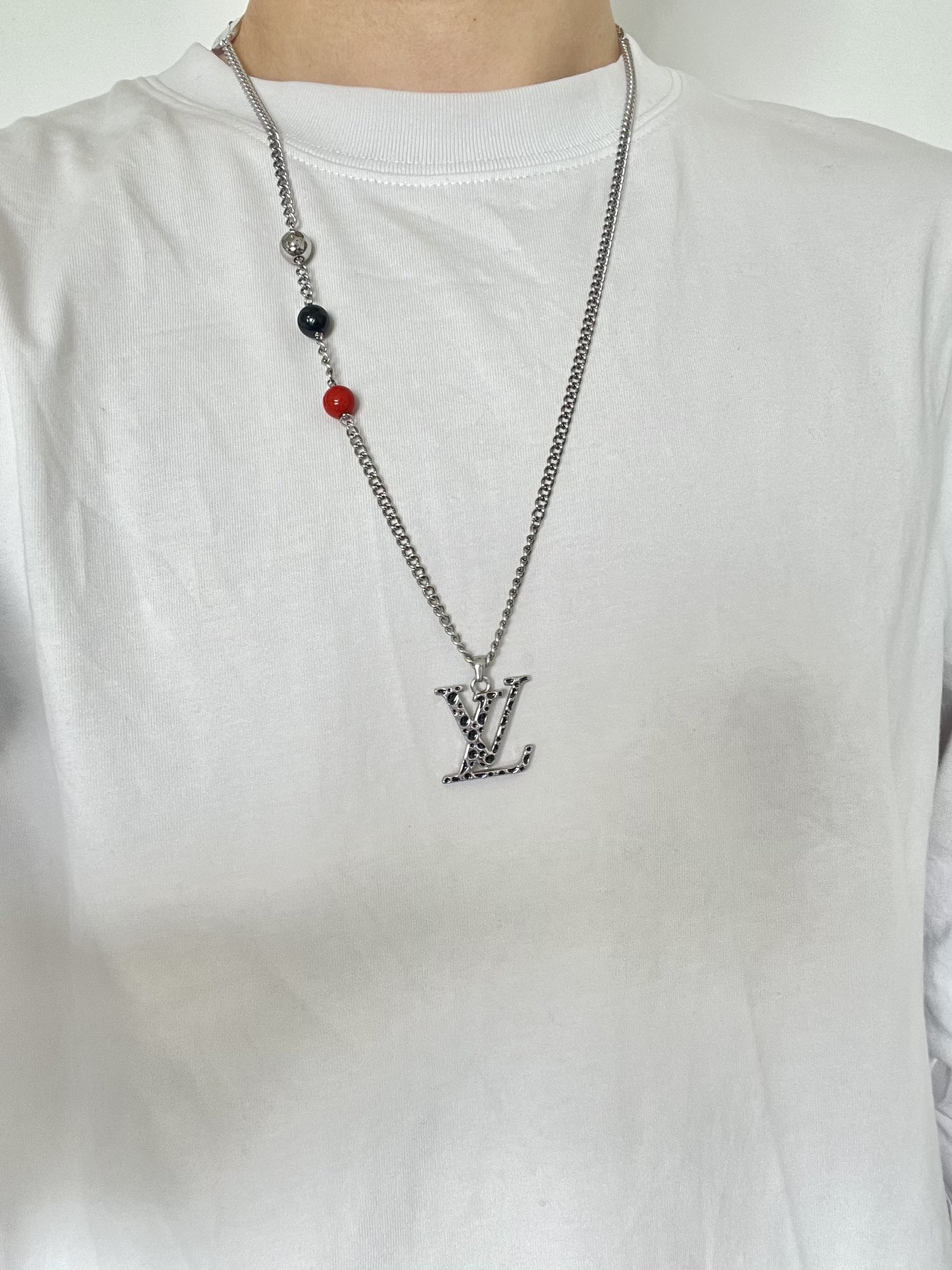 replica Louis Vuitton Pumpkin LV Pendant Necklace - H Lin Jewelry