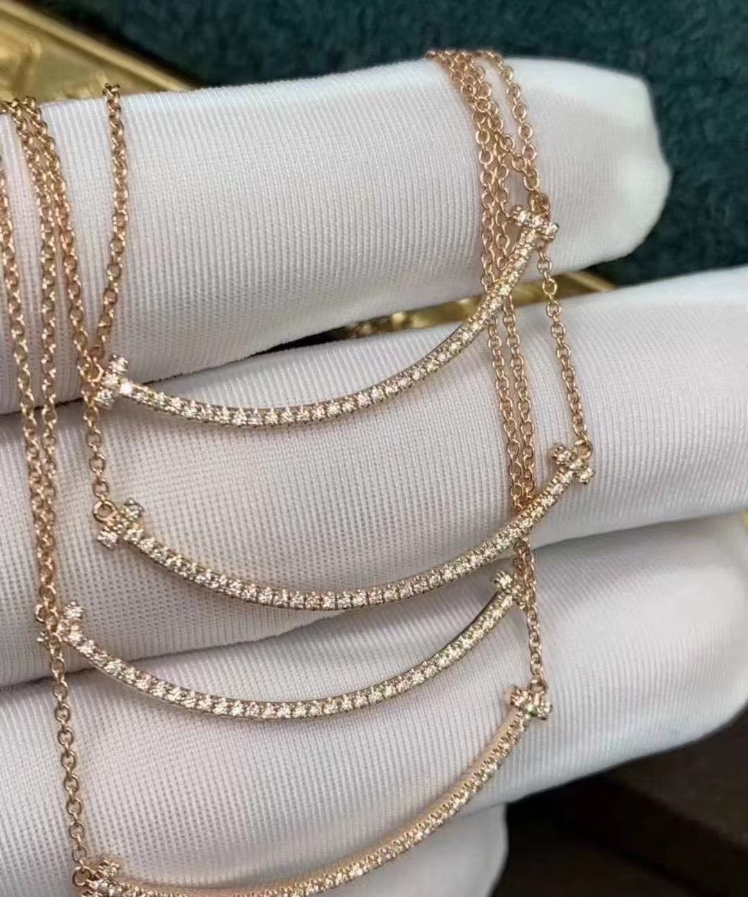 replica Tiffany T Smile Pendant Necklace - H Lin Jewelry