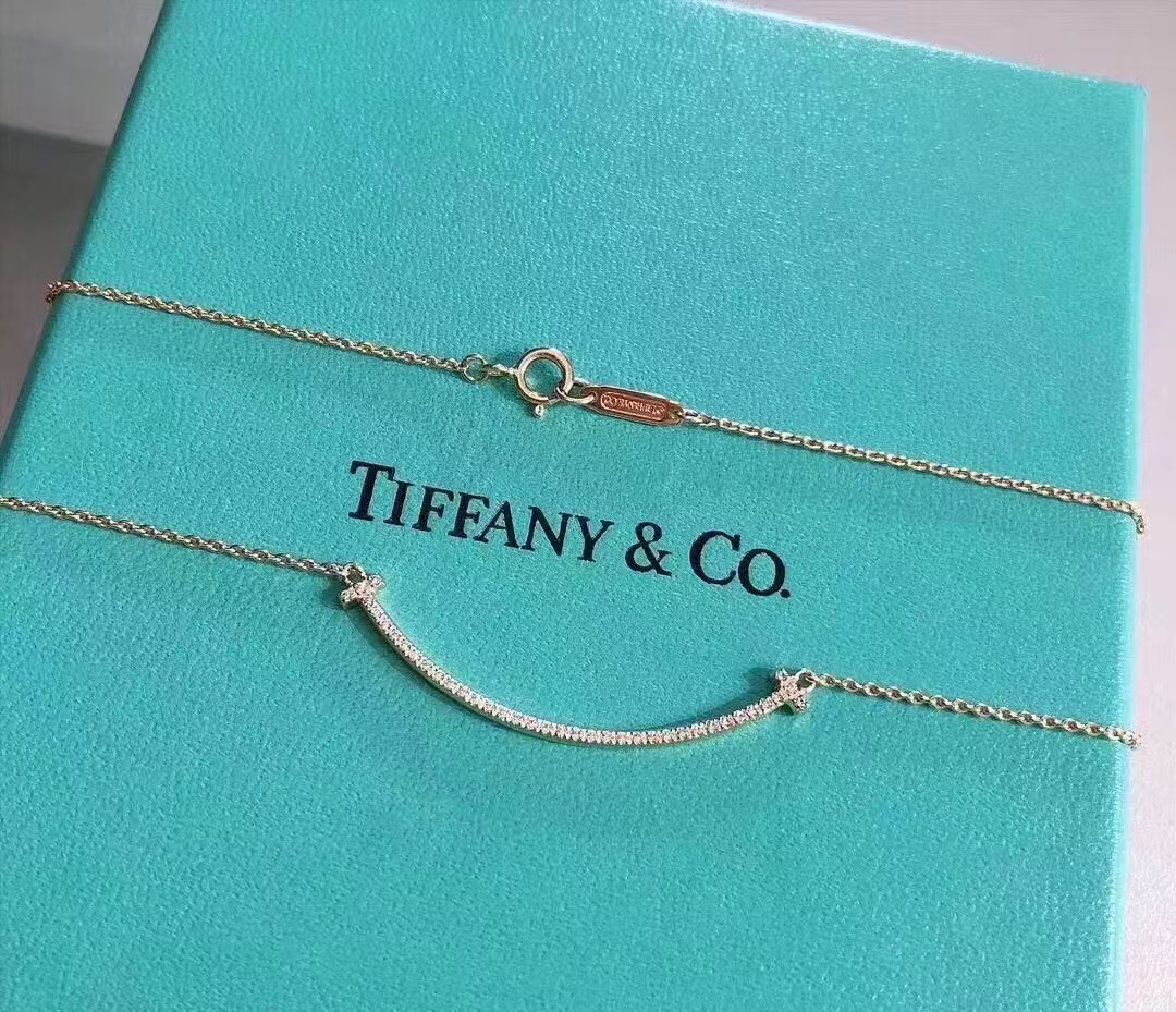replica Tiffany T Smile Pendant Necklace - H Lin Jewelry