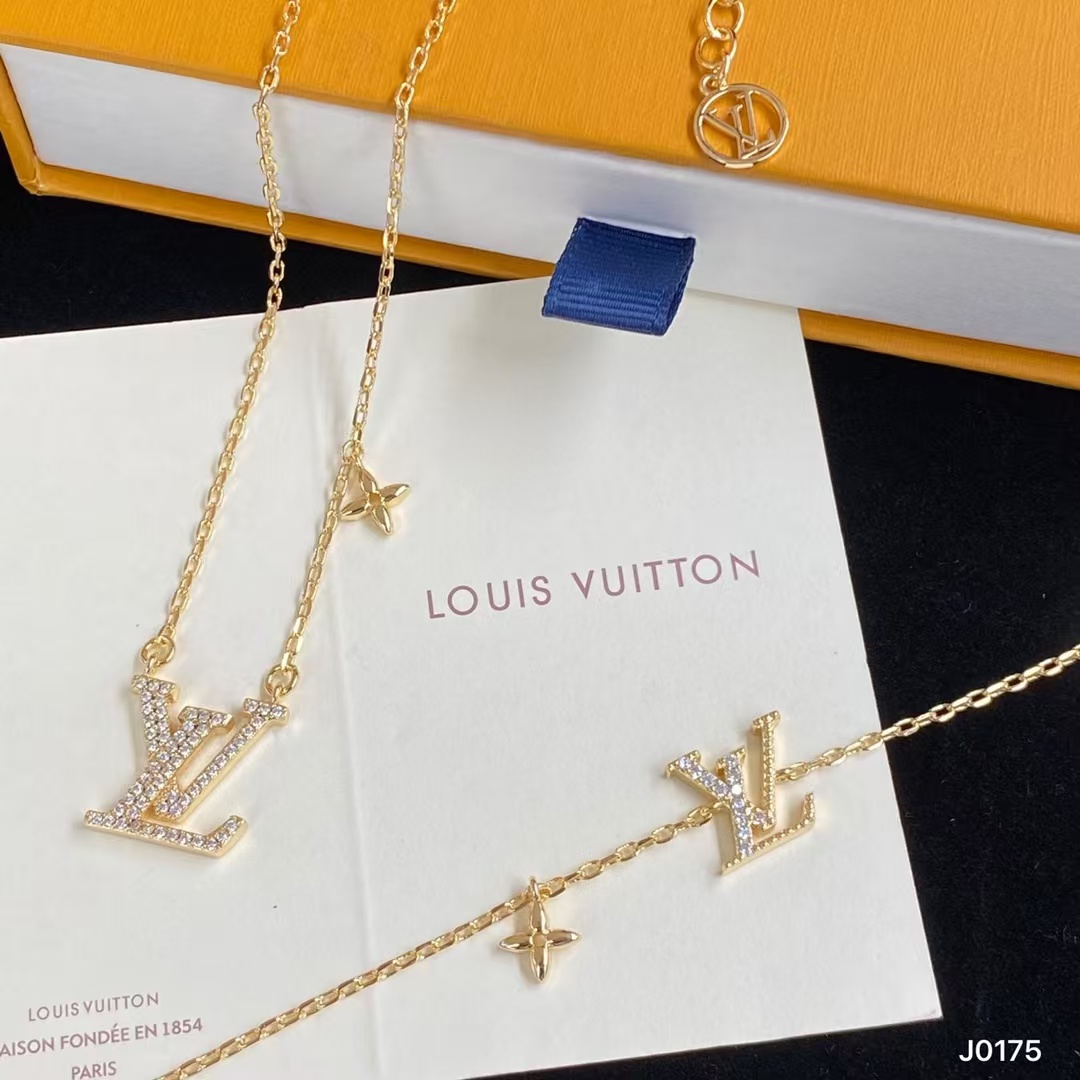 replica Louis Vuitton Diamond LV Letters Bracelet - H Lin Jewelry