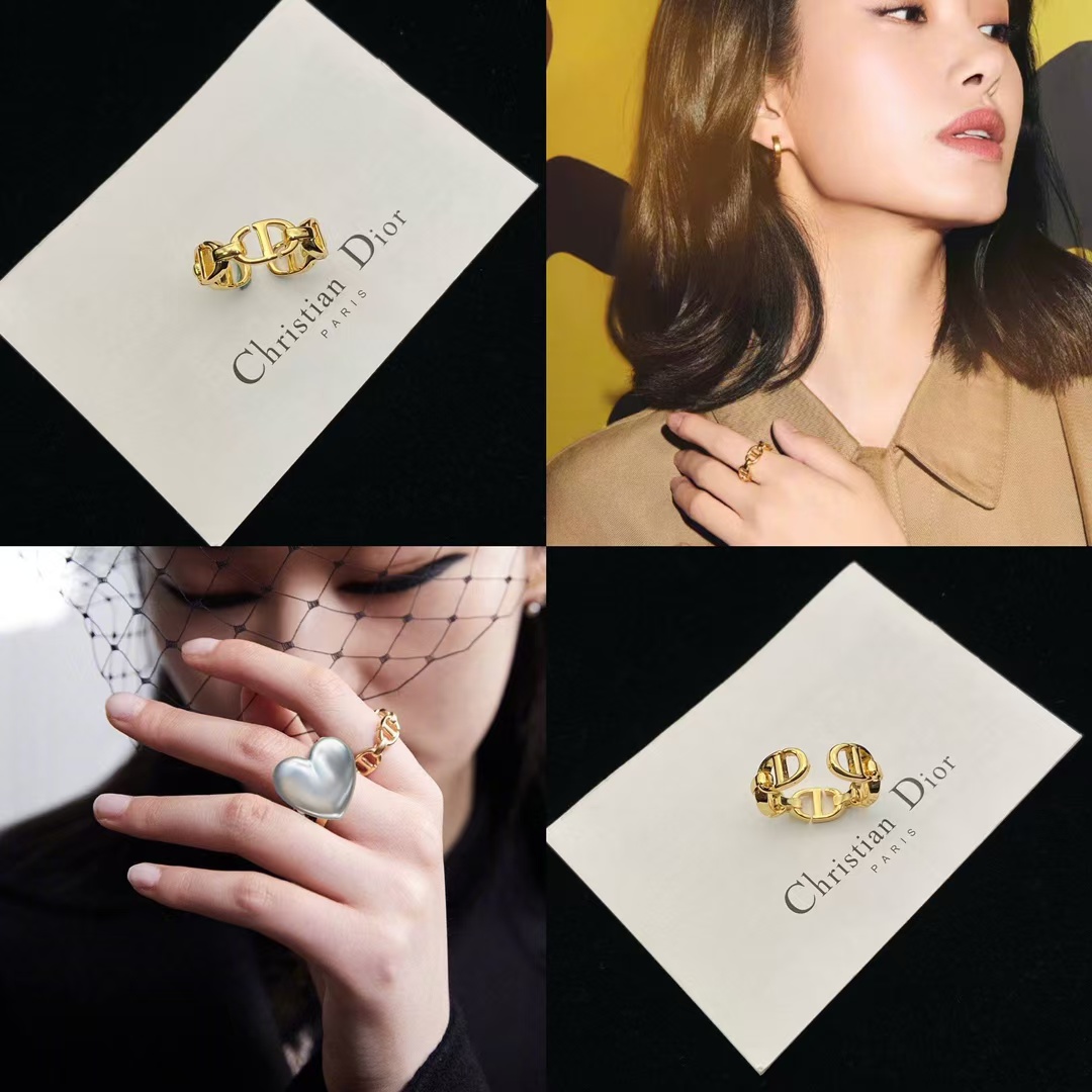 replica Dior CD Connected Open Ring - H Lin Jewelry