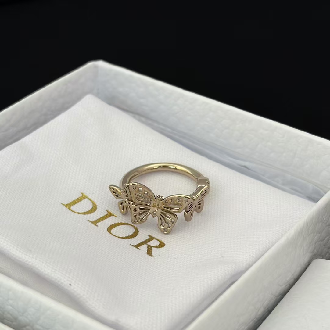 replica Dior Three Butterfly Ring - H Lin Jewelry