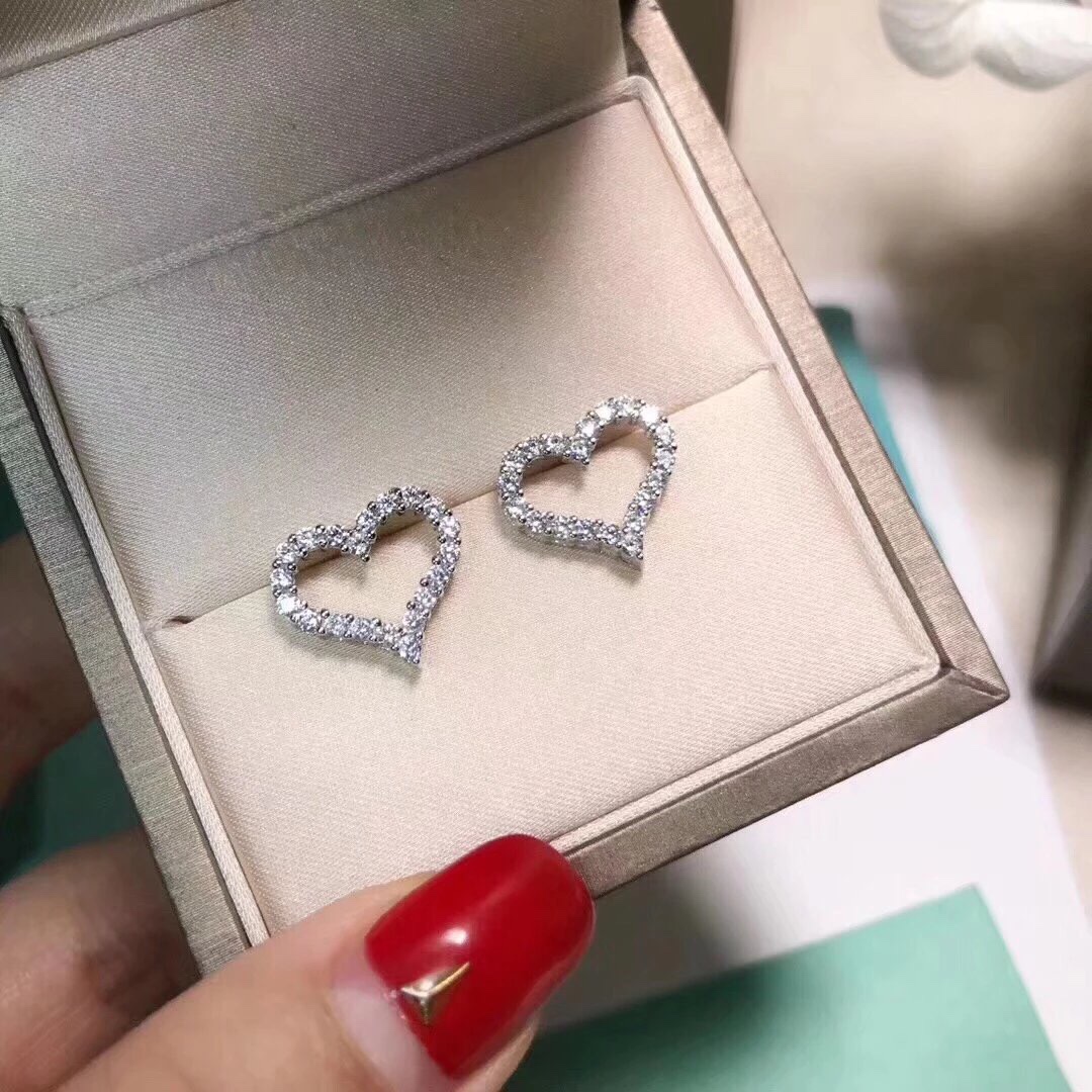 replica Tiffany Heart Earrings - H Lin Jewelry