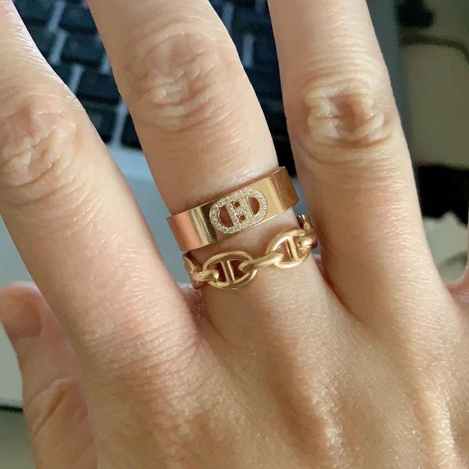 replica Hermes H d'ancre Ring - H Lin Jewelry