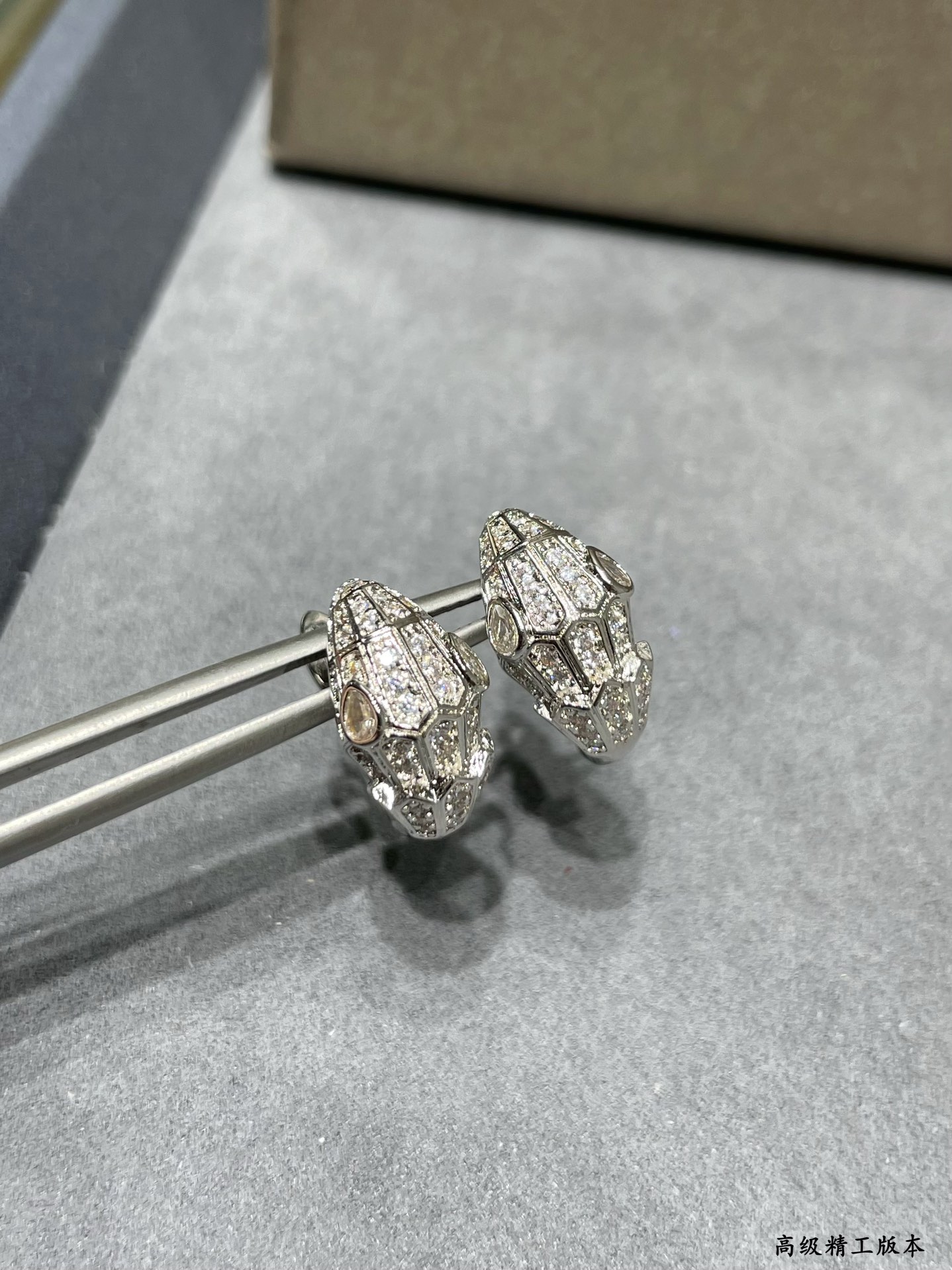 replica Bvlgari Serpenti Seduttori Snake Earrings - H Lin Jewelry