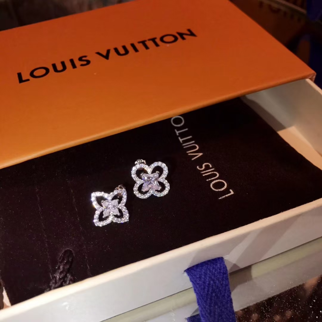 replica Louis Vuitton Asymmetrical Diamond Stud Earrings - H Lin Jewelry