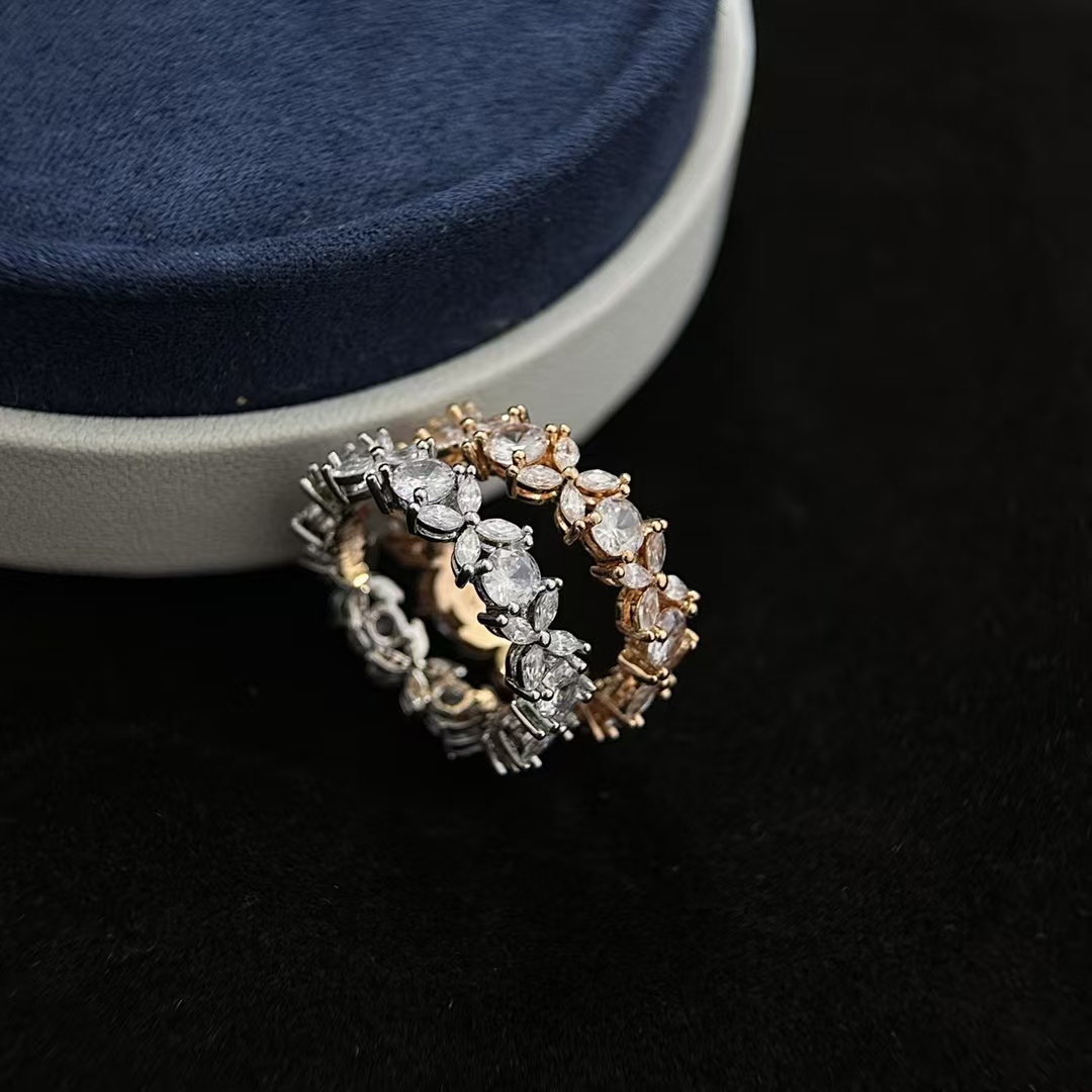 replica Tiffany Victoria Flower Ring - H Lin Jewelry