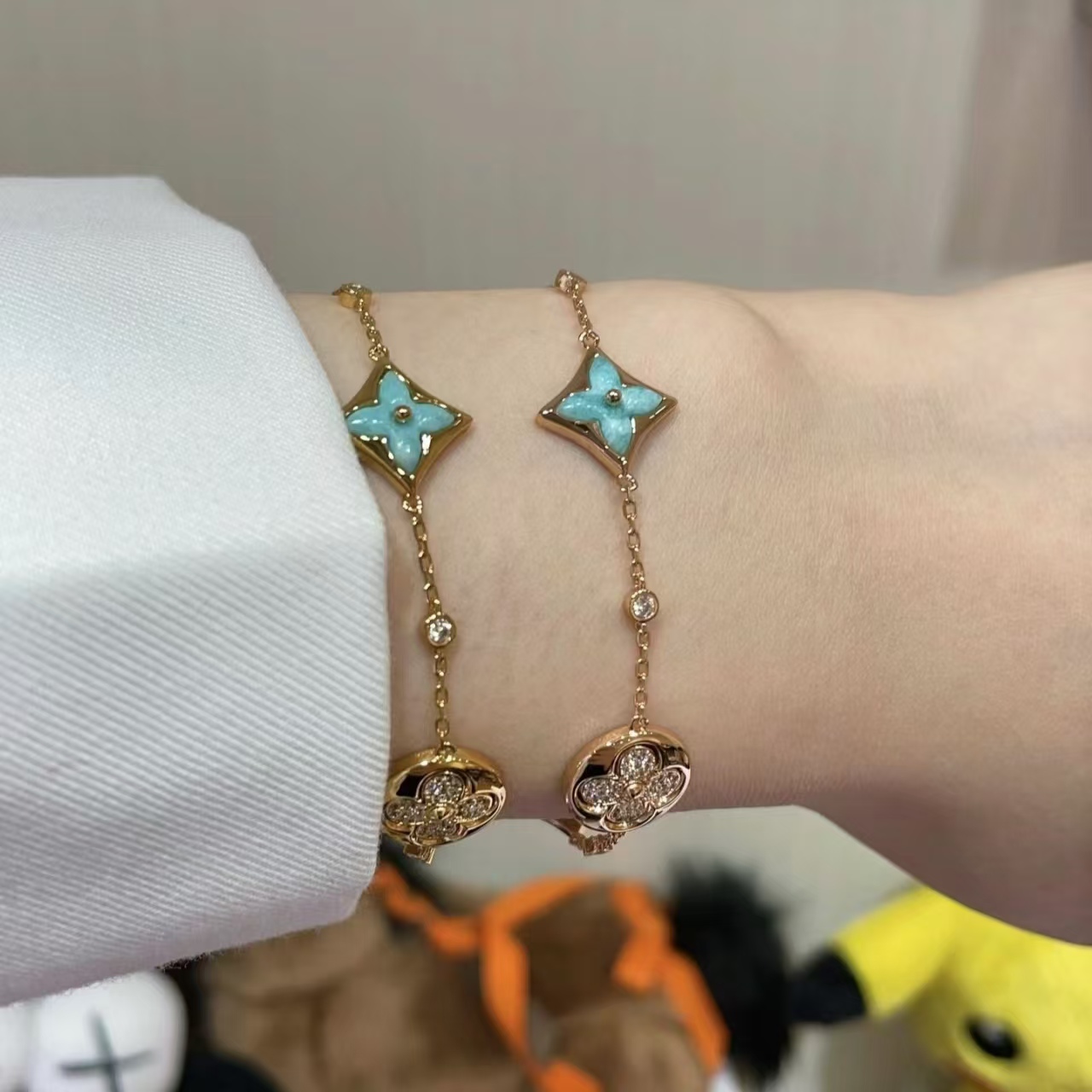 replica Louis Vuitton Color Blossom Star Sun Bracelet - H Lin Jewelry