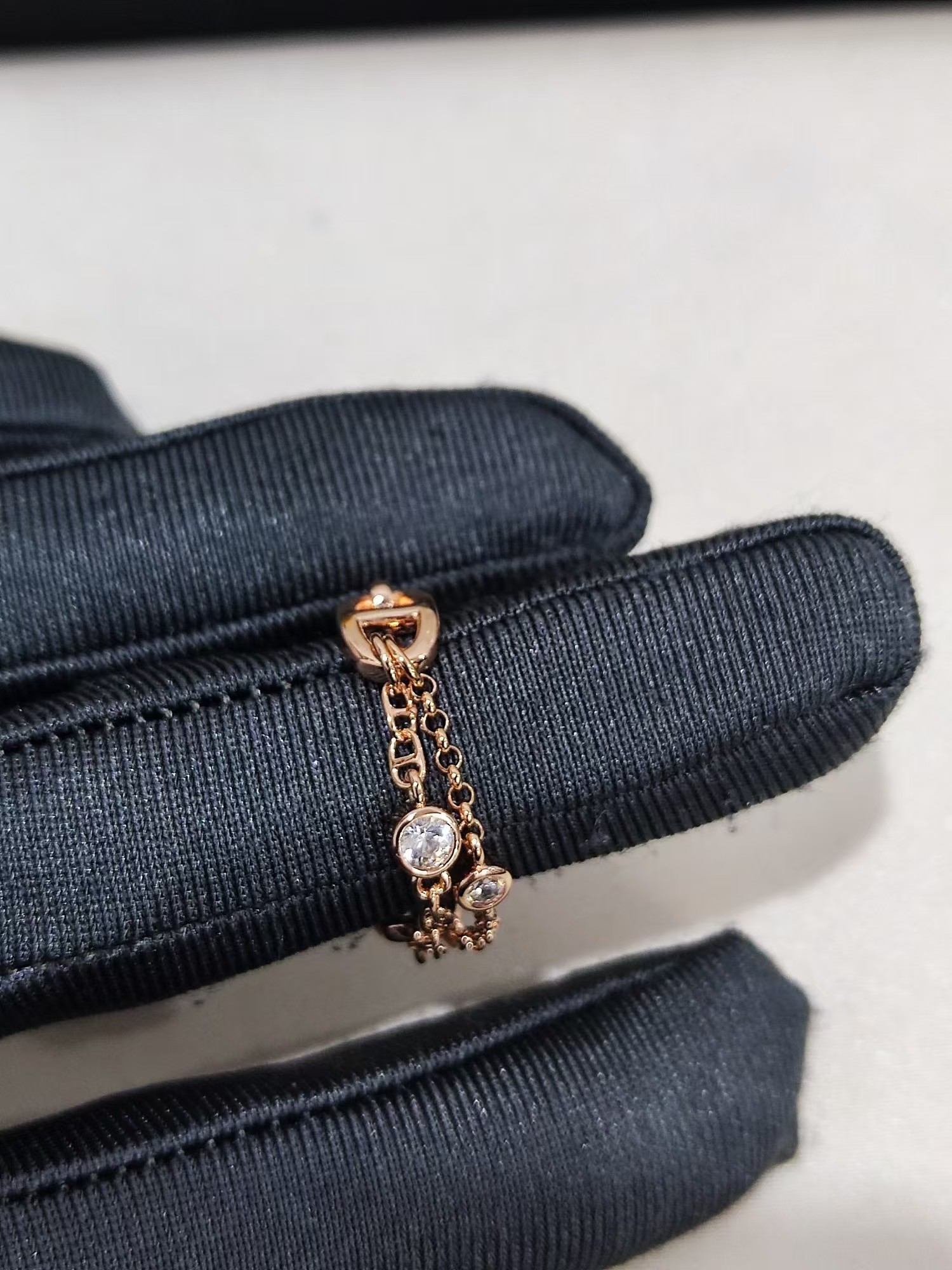 replica Hermes Chaine D'ancre Enchainee Ring - H Lin Jewelry