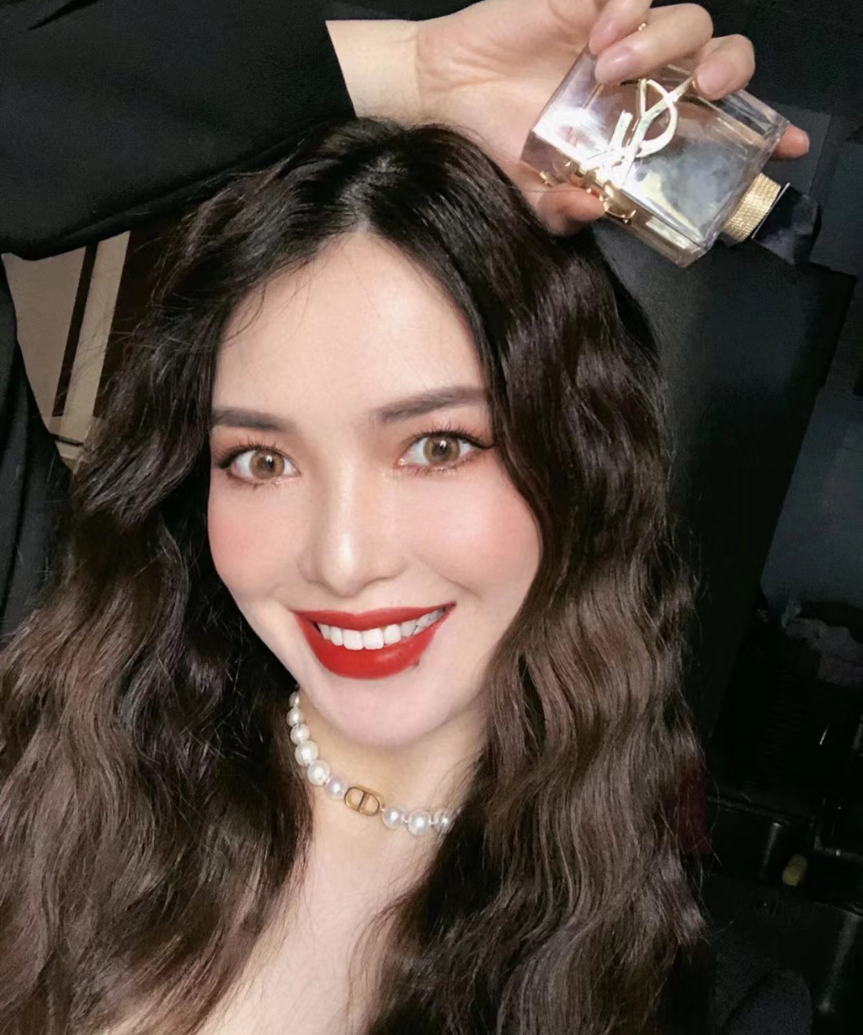 replica Dior CD Pendant Pearl Choker Necklace - H Lin Jewelry