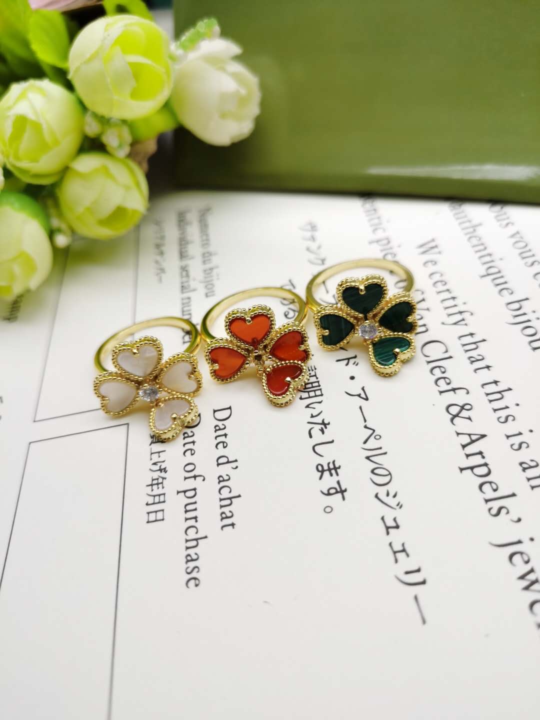 replica Van Cleef & Arpels Sweet Heart Ring - H Lin Jewelry