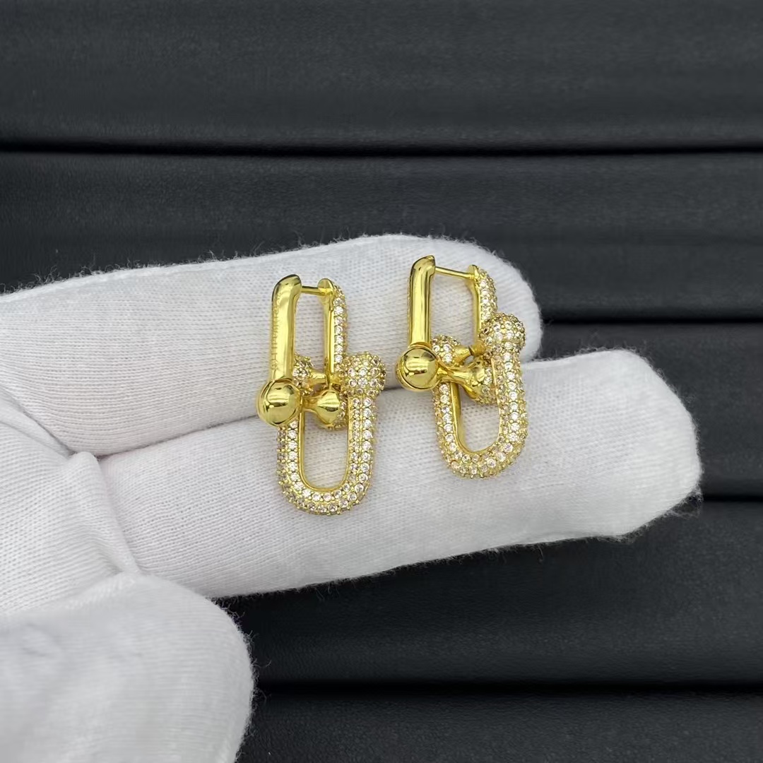 replica Tiffany HardWear Large Link Earrings - H Lin Jewelry