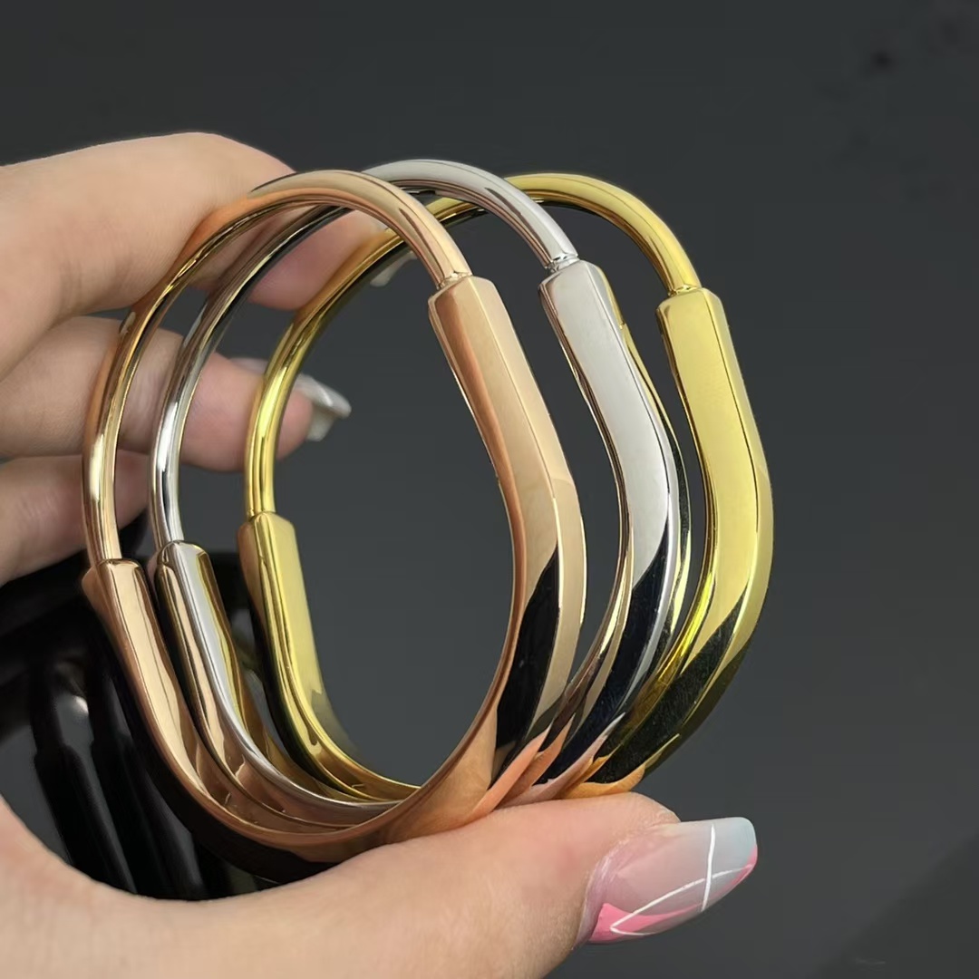 replica Tiffany Lock Bangle Bracelet - H Lin Jewelry