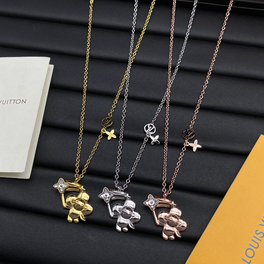 replica Louis Vuitton New Pendant Necklace - H Lin Jewelry