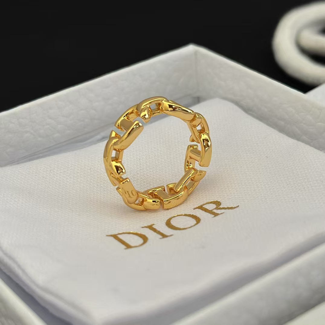 replica Dior CD Ring - One Size - H Lin Jewelry