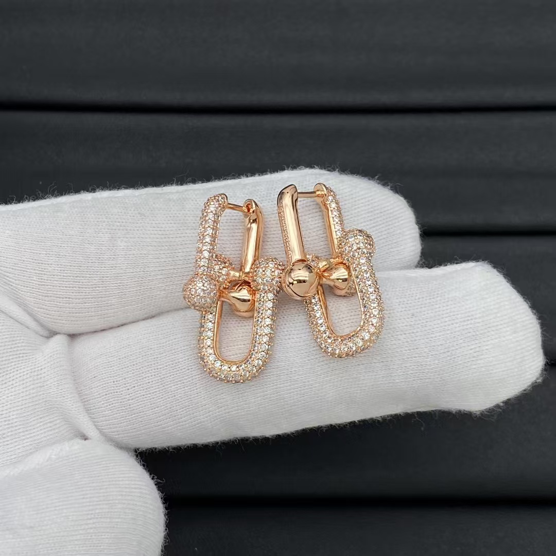 replica Tiffany HardWear Large Link Earrings - H Lin Jewelry
