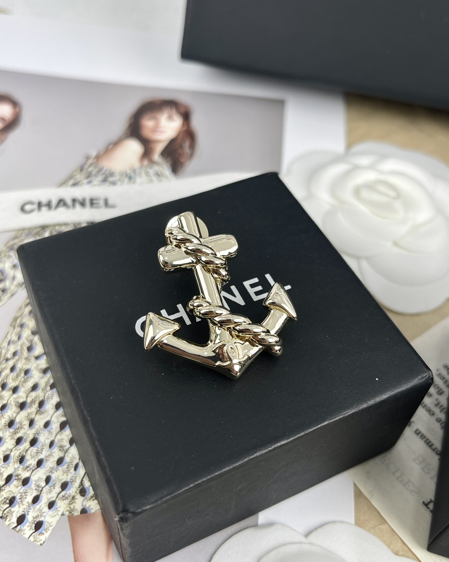 replica Chanel Anchor Brooch - H Lin Jewelry