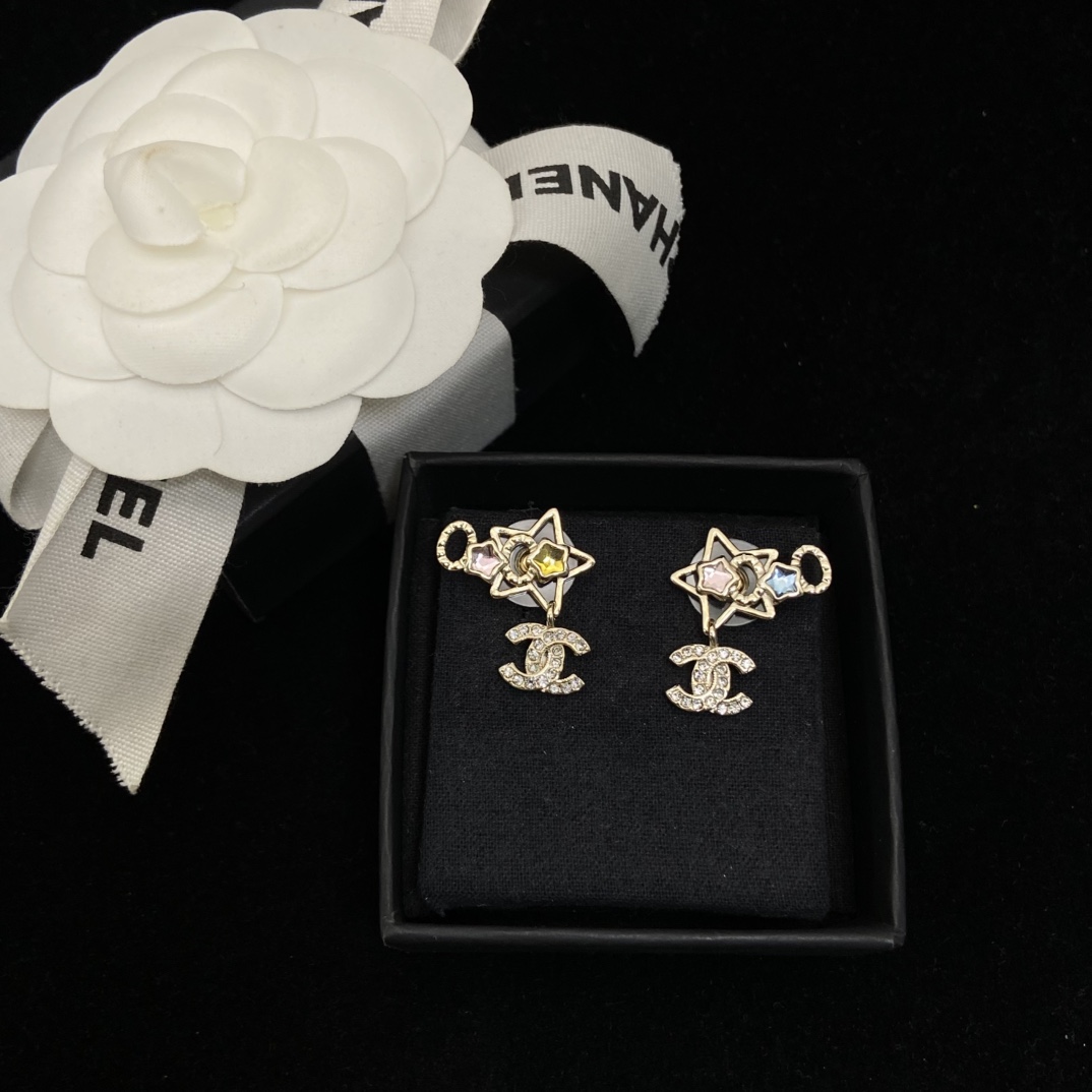 replica Chanel Dreamy Star Earrings Necklace - H Lin Jewelry