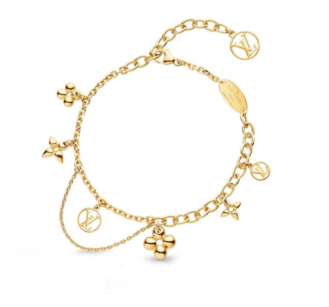replica Louis Vuitton Chain with Charms Bracelet - H Lin Jewelry