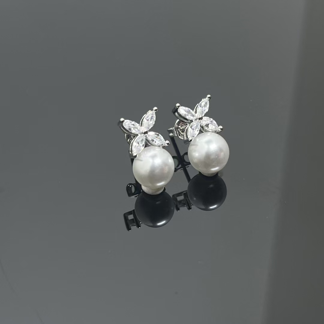replica Tiffany Victoria Pearl Earrings - H Lin Jewelry