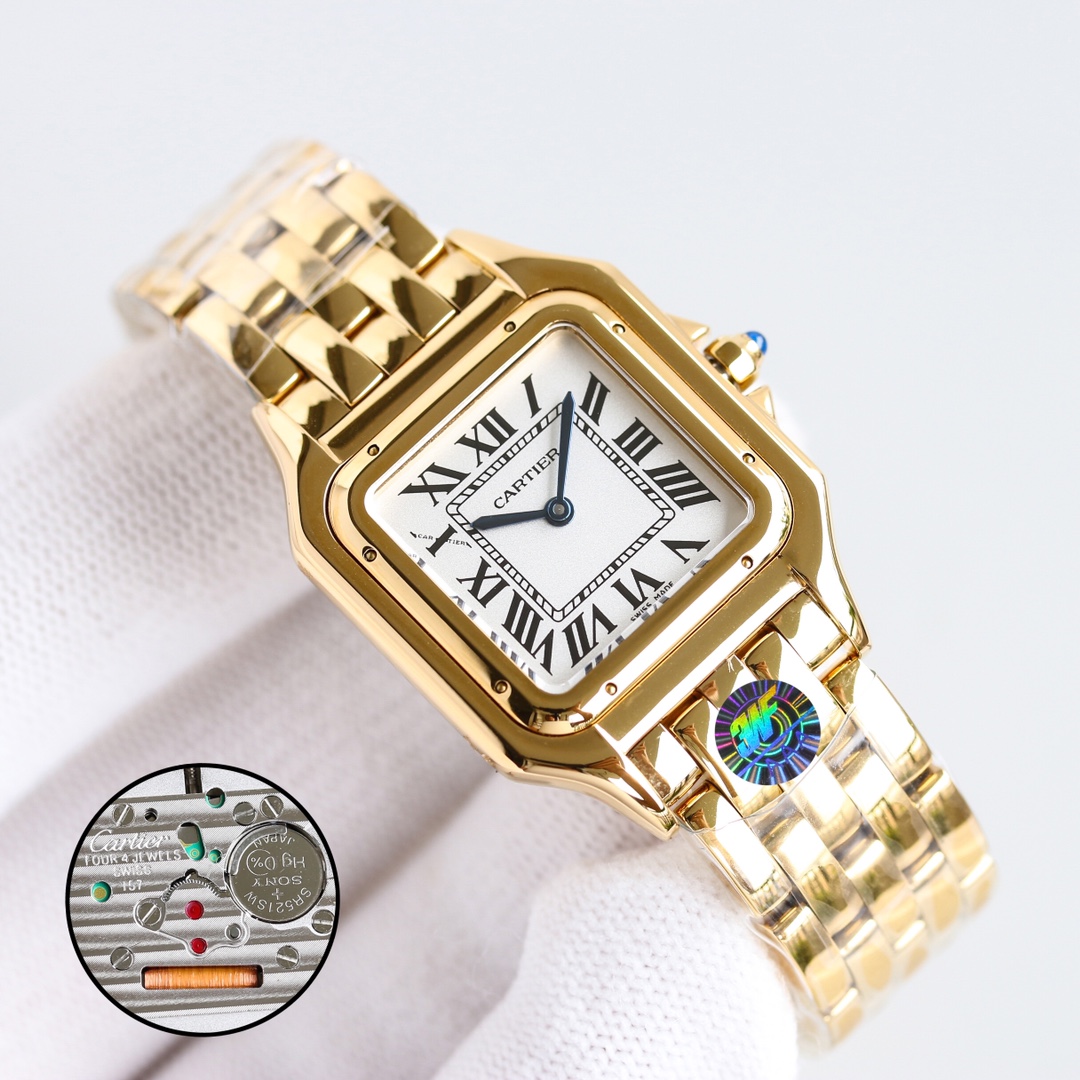 replica Cartier Panthère de Watch - Medium 27*37MM - H Lin Jewelry