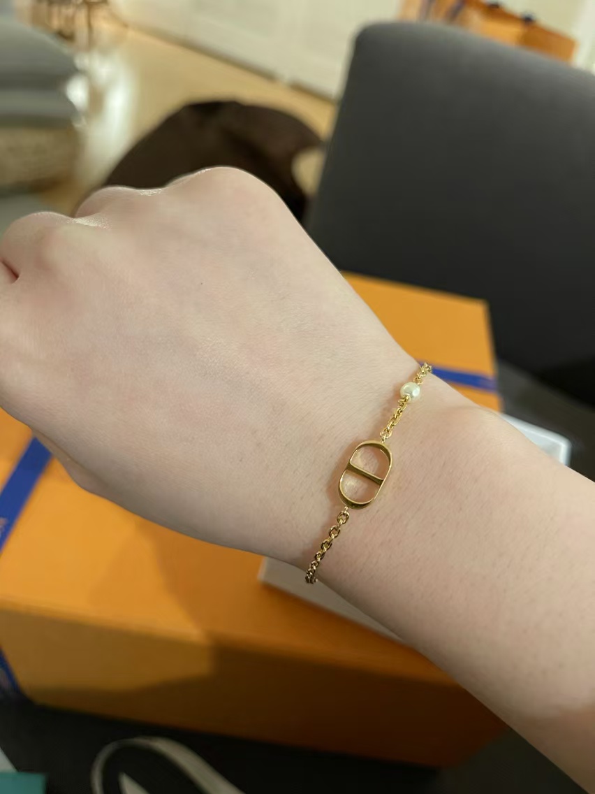 replica Dior Minimalistic CD Bracelet - H Lin Jewelry