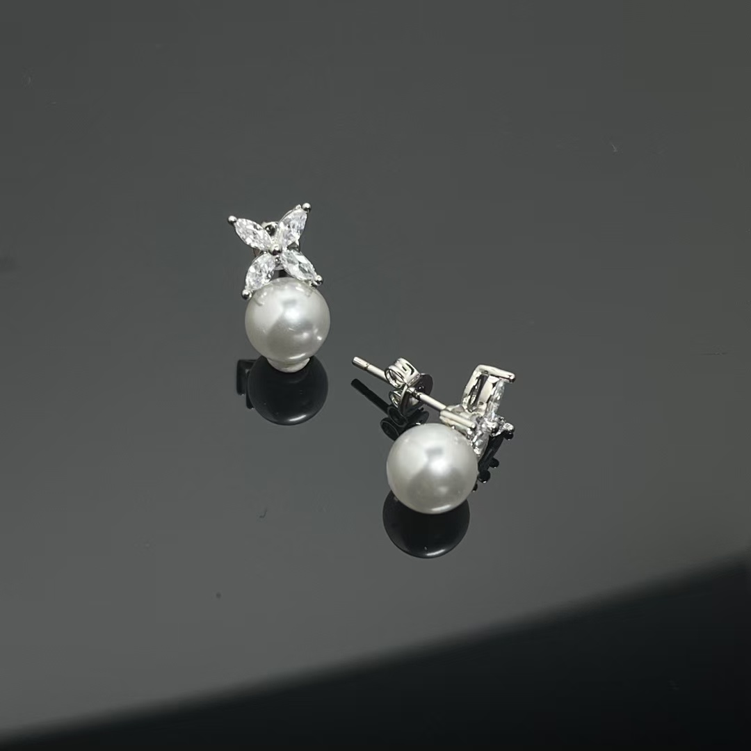 replica Tiffany Victoria Pearl Earrings - H Lin Jewelry